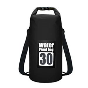 5L/10L/15L/20L/30L Outdoor Sport PVC Waterproof Storage Dry Bag For Canoe Kayak Rafting  Swimming Travel Kit Sack Backpack