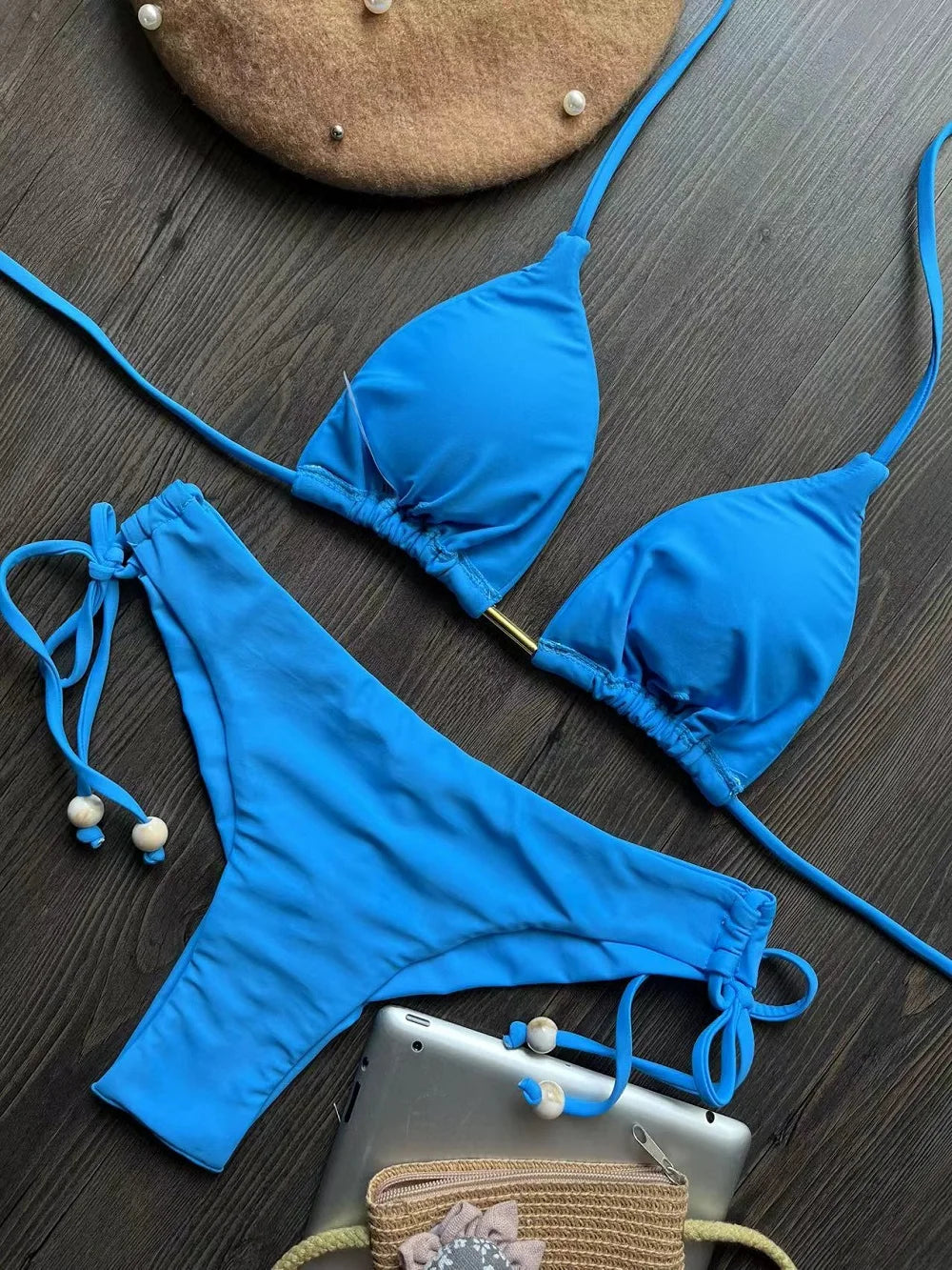 RUOTONGSEPT 2025 New Sexy 13 Color Triangle Bathing Suit for Women Brazilian Bikinis Swimwear Push Up Swimsuit Beach Bikini Set