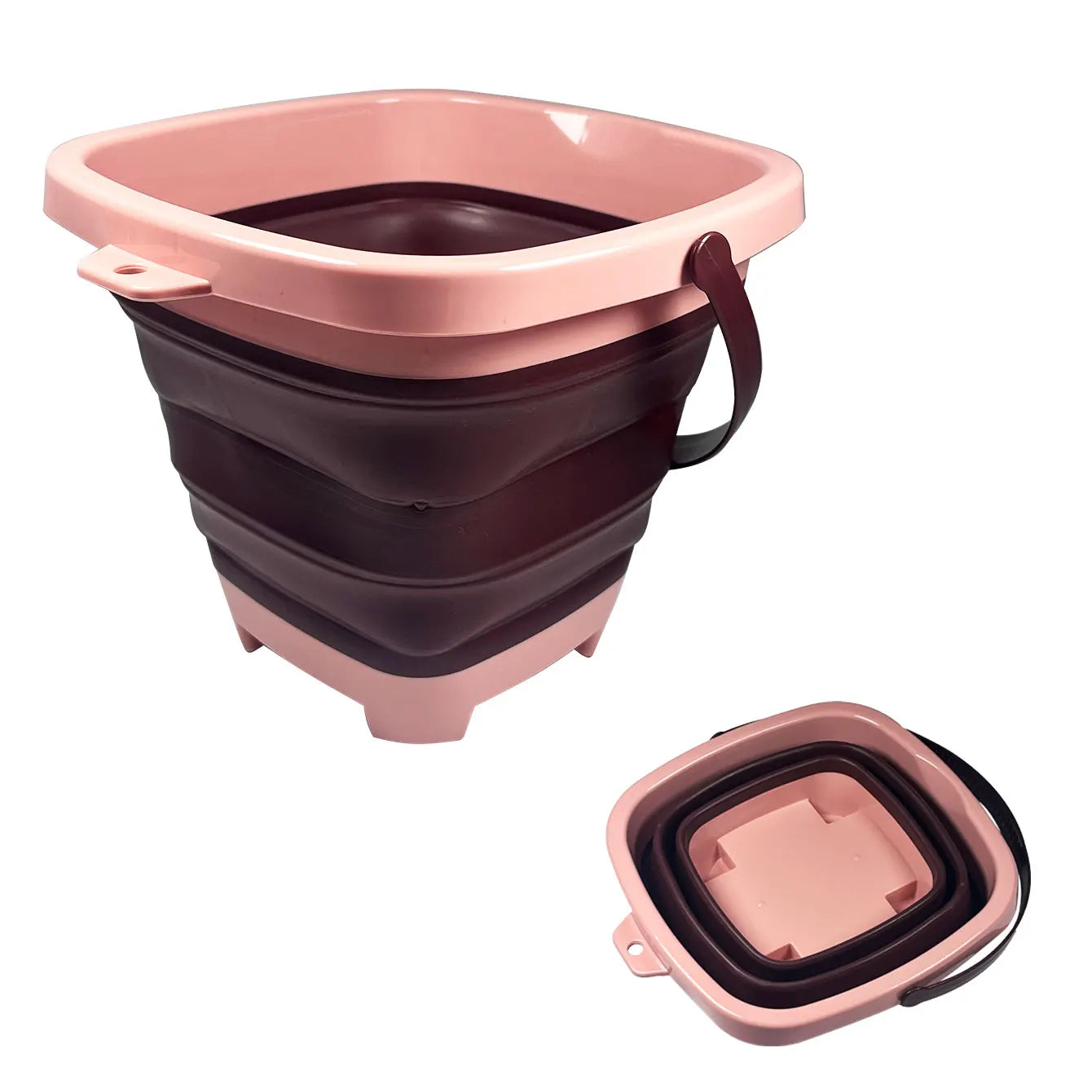 Beach sand toy for children, small extensionable water bucket with multiple functions and portability, suitable for baby sand pl