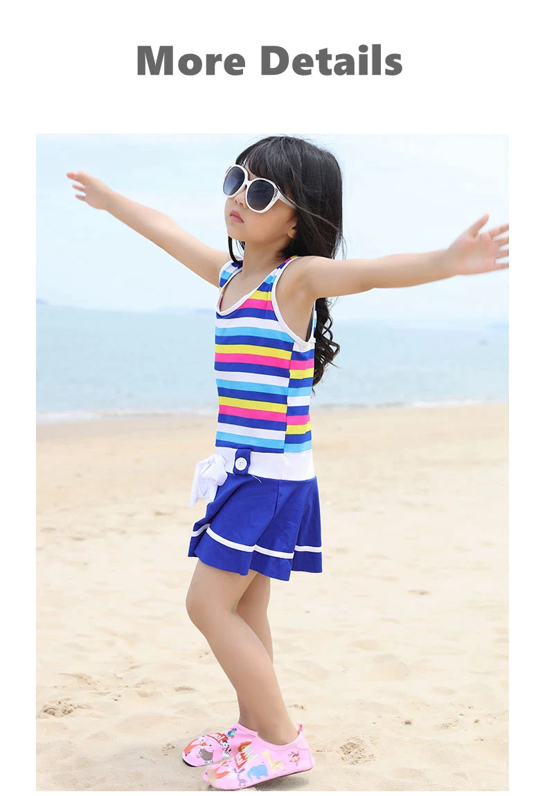 Children Outdoor Water Shoes Barefoot Quick-Dry Aqua Yoga Socks Boys Girls Animal Soft Diving Wading Shoes Beach Swimming Shoes