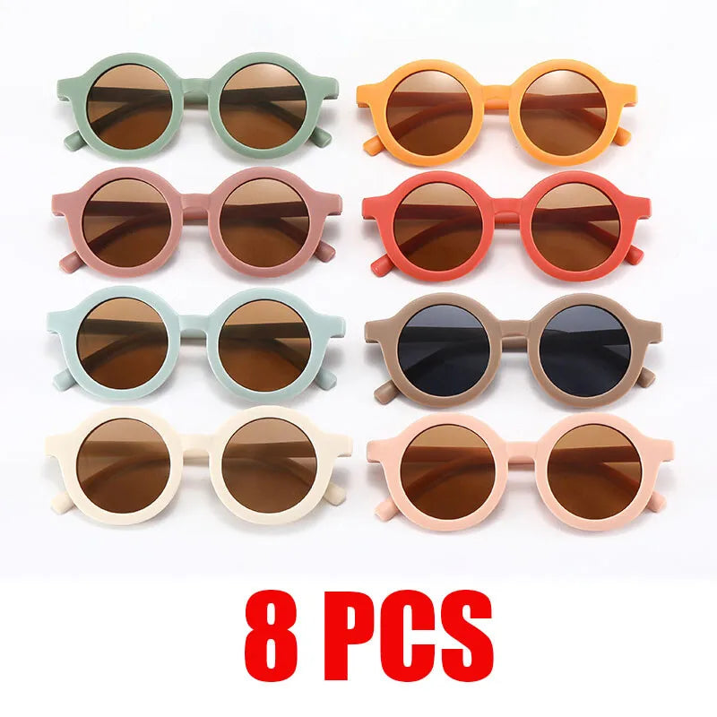 2025 UV400 Children's Multiple styles to choose from children's sunglasses 2-8 Year Old Baby Decorative Sunglasses Trendy