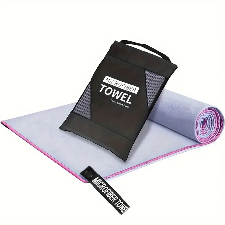 Quick-Drying Sports Towel Thick Sand Free Microfiber Towel Super Absorbent Soft Compact Beach Swim Travel Camping Towel 1pc