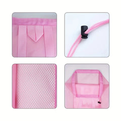 Beach storage bag,Large capacity net multifunctional travel backpack,sundries toy storage bag