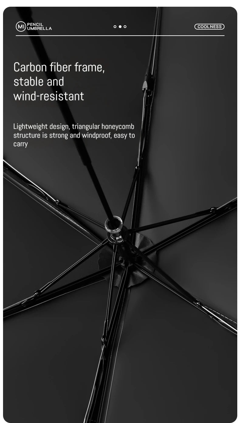 145g Japanese Style Portable Brazing Sun Protection, UV Protection, Weather Resistance, Manual Umbrella