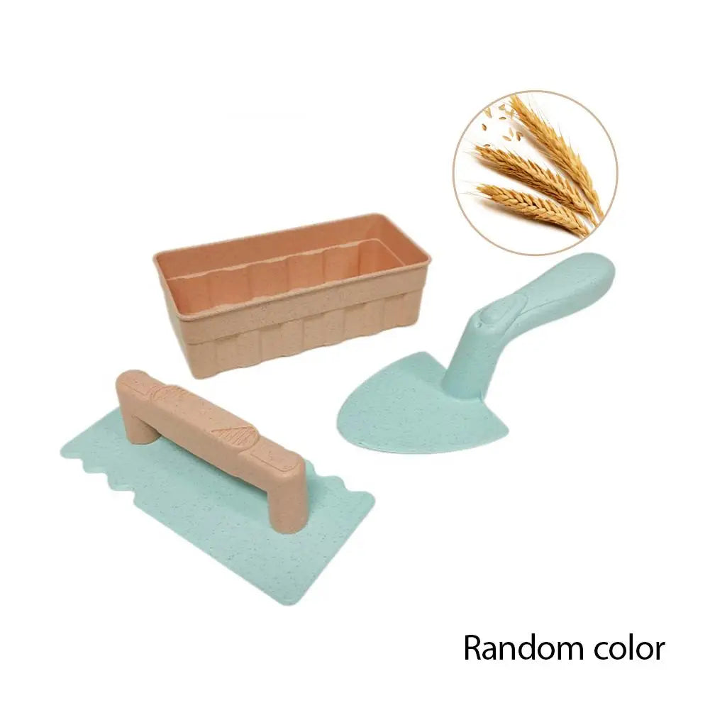 Children's Beach Toy Set, ATV, Sand Digging and Water Toy, Bucket, Hourglass, Shovel, Beach Sand Play Tool Toy
