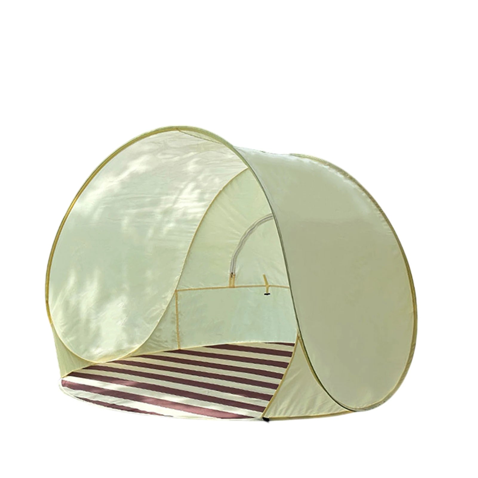 Reusable Outdoor Portable Camping One Click Open 3-4 People Tent Large Space Sunshade Beach Sun Shelter Tent Garden Beach Tent