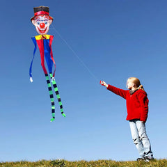 New Outdoor Fun Sports 124Inch Power Single Line Kite For Beginner With Handle And String  Good Flying