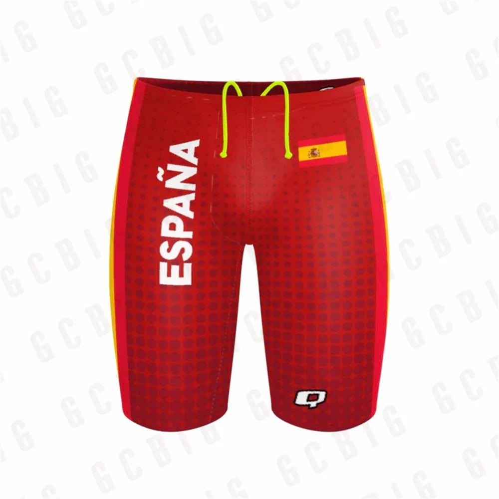 2023 New Boys Jammers Sports Surf Shorts Mens Summer Trunks Swimwear Training Swim Shorts Trunks Swimsuits Beach Swimming Pants