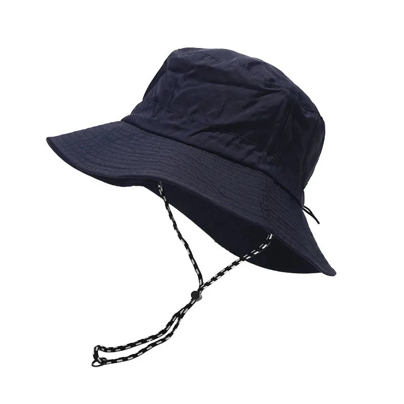 Summer quick-dry outdoor hiking hat for men, foldable and packable, sun protection and shade hat Multifunctional quick-dry visor
