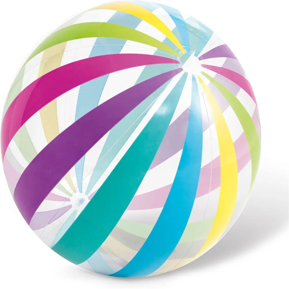 40CM Inflatable Beach Ball - Jumbo Colorful Pool Toys for Swimming Water Play & Summer Parties - Outdoor Beach Games Party Favor