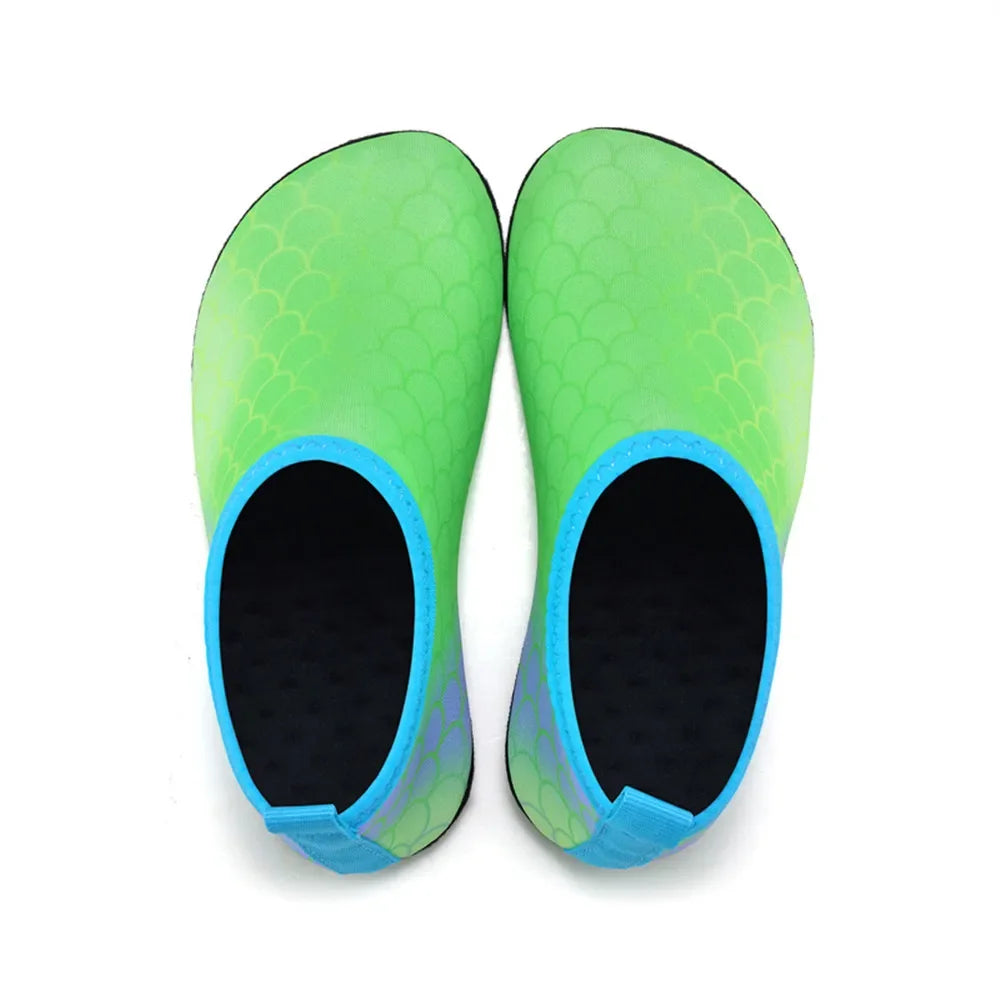 Children Water Beach Shoes Swimming Barefoot Girls Quick-Drying Aqua Shoes Boy Color Light Soft Slipper Snorkeling Swim Socks