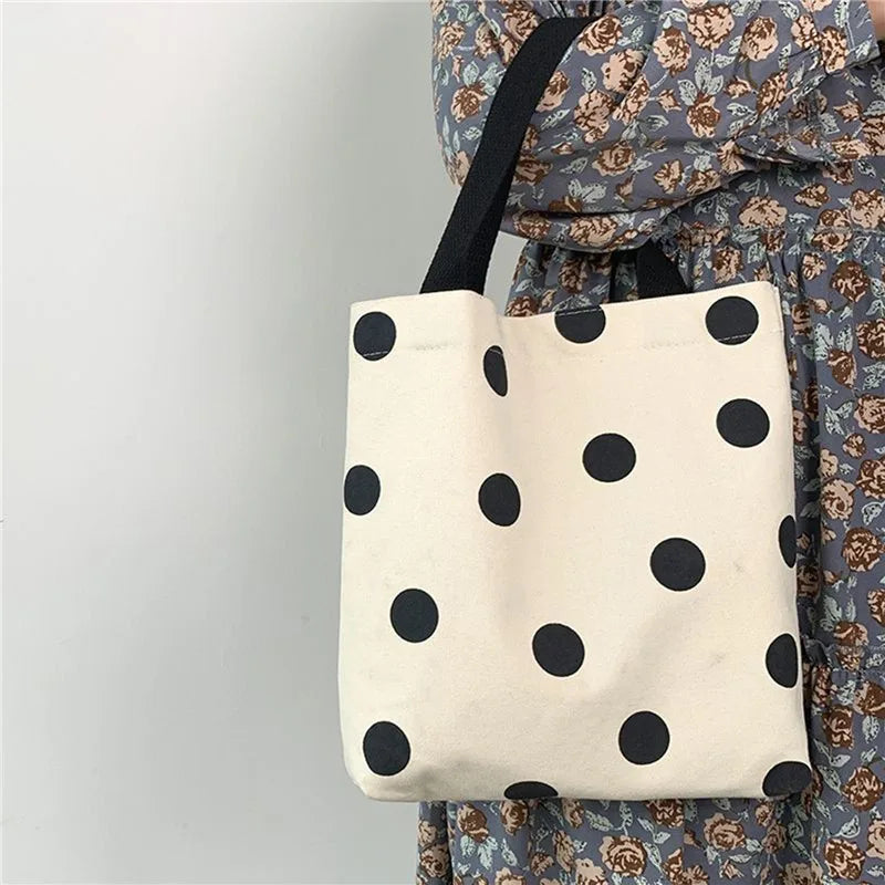 Women Canvas Tote Bag Solid Color Designer Ladies Casual Handbag Shoulder Bag Large Capacity Cotton Reusable Shopping Beach Bag