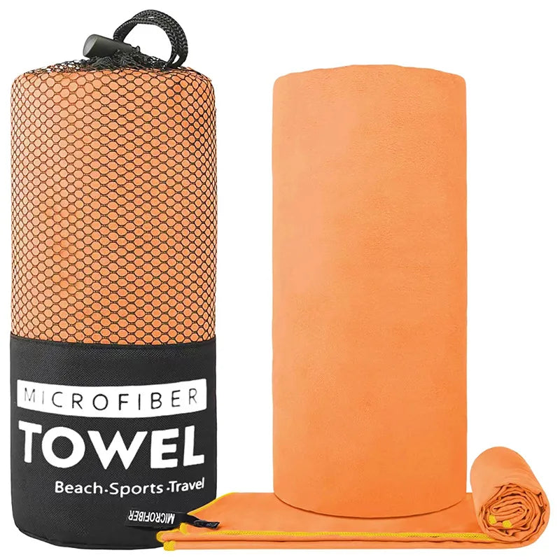 New Microfiber Towel Sports Quick Dry Super Absorbent Camping Towel Ultra Soft Lightweight Gym Swimming Yoga Beach Towel
