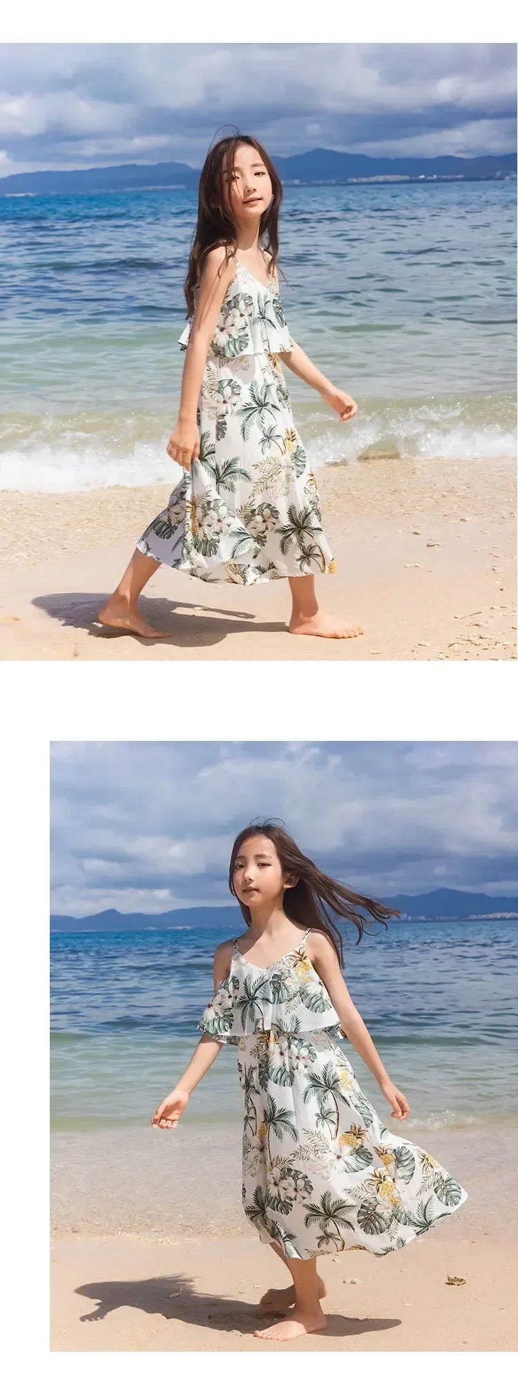 2025 Beach Family Matching Outfit Girl Dress Resort Couple Look Dad Son Sea Holiday Boy Clothes Vacation Mom And Daughter Summer