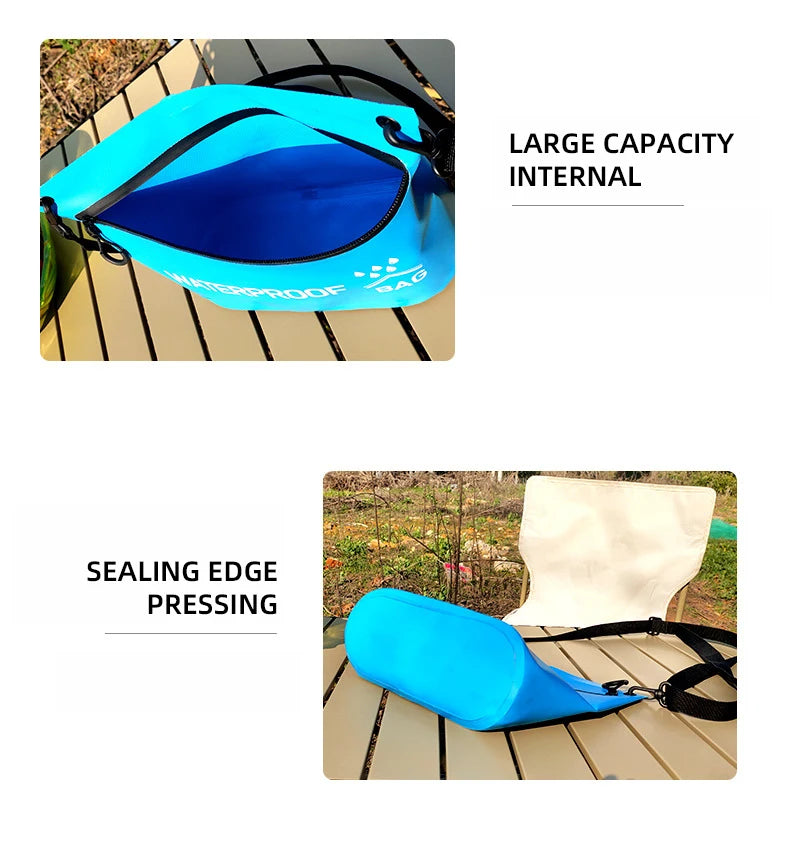 5L Waterproof Dry Bag Travel Handbag Pack Wash Sack Swimming Rafting Kayaking River Trekking Floating Boating Water Bags