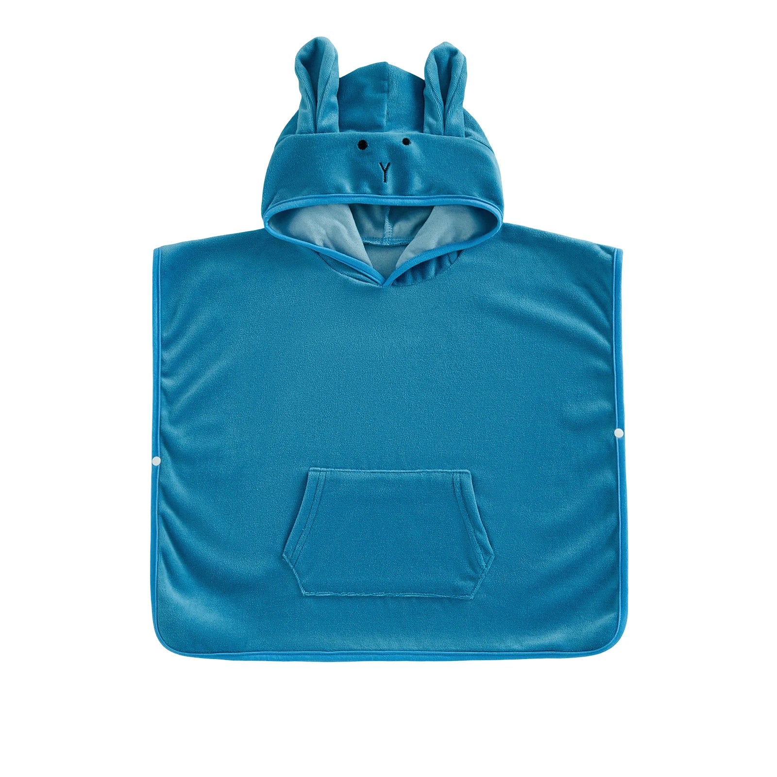 Suefunskry Kids Swim Cover-up Hooded Beach Clothes Cute Bunny Ears Bath Towels with Hood and Pockets Baby Swim Robes
