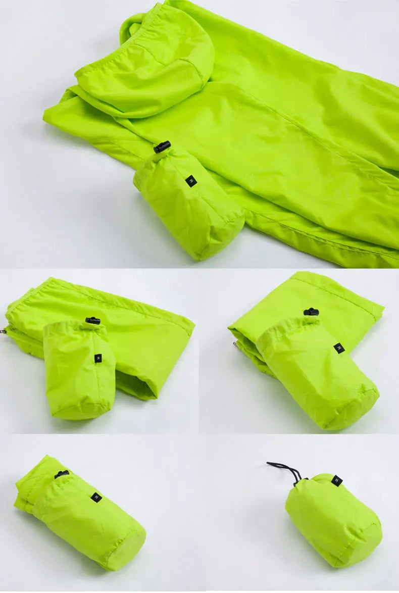 Men Women Hiking Jacket Waterproof Quick Dry Camping Hunting Clothes Sun-Protective Outdoor Sports Coats Anti UV Windbreaker