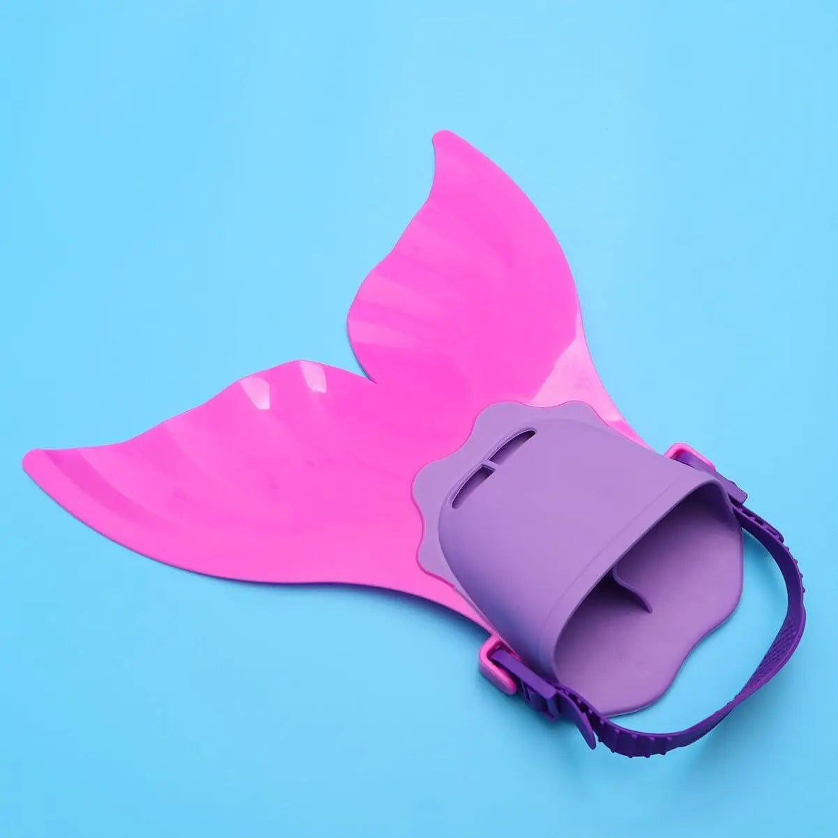 Mermaid Monofin, Swim Fin for Kids Mermaid Tail Girl Snorkel Fins Swim Flippers Full Foot Water Sports Enthusiasts Diving Fins