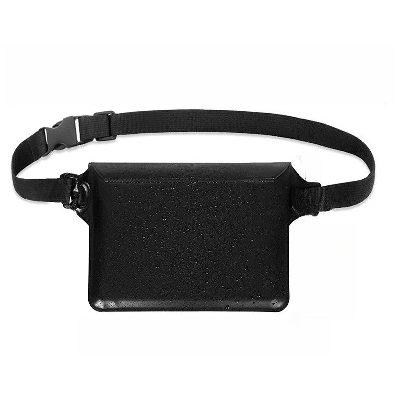 HAISSKY 1pcs Mobile Phone Waterproof Pouch For iPhone 17 16 15 14 Pro Max Air Plus Outdoor Swimming Drift Diving Waist Pack