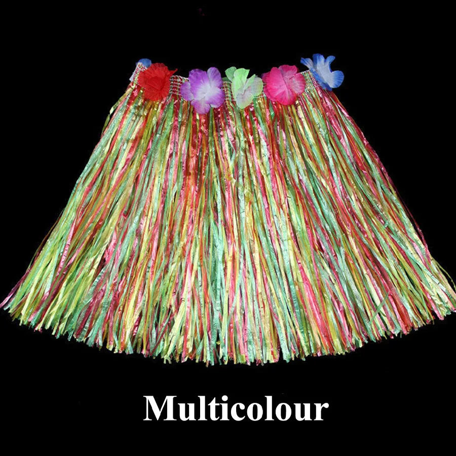 1pc/5pcs-Hawaiian Hula Skirt Hawaiian Grass Skirt Tropical Hawaiian Hula Skirt Hawaiian Hula Skirt Costume Summer Beach Vacation