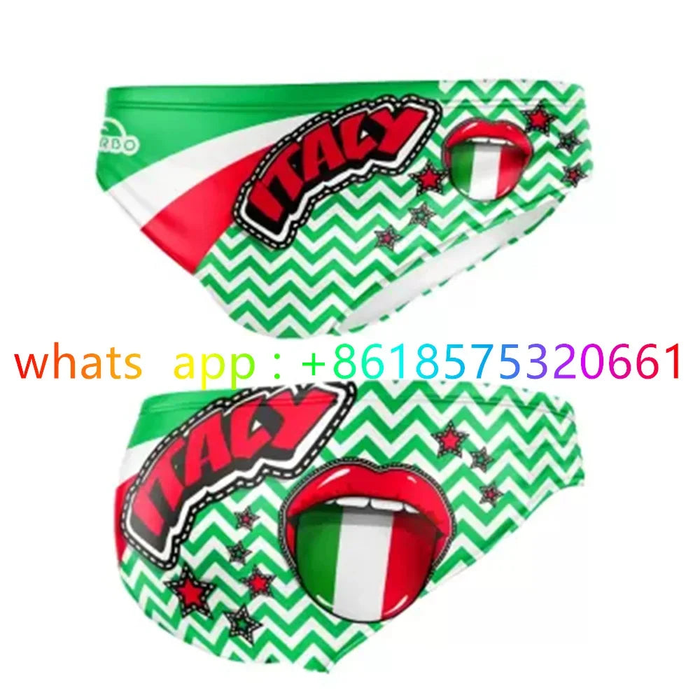 Big Size Breathable Swimsuit Men 2026 Print Bathing Beach Wear Surf Low Waist Running Sports Briefs Tanga Swim Trunks Mens