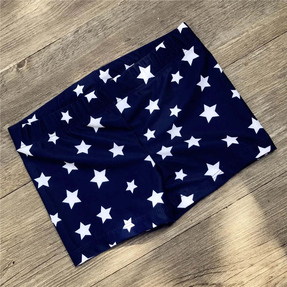 Boys Trunks For Swimming Star Pattern Kids Bathing Suit Children Swimwear Shorts Baby Boys Beach Swimwear Kids Swimming Wear