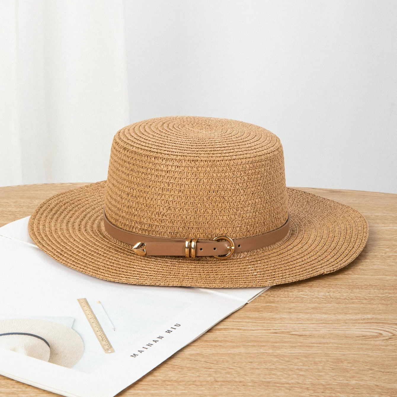 New summer and spring women's styles - Beach style - Wide-brimmed hat - - Casual vacation foldable straw hat - Sun hat