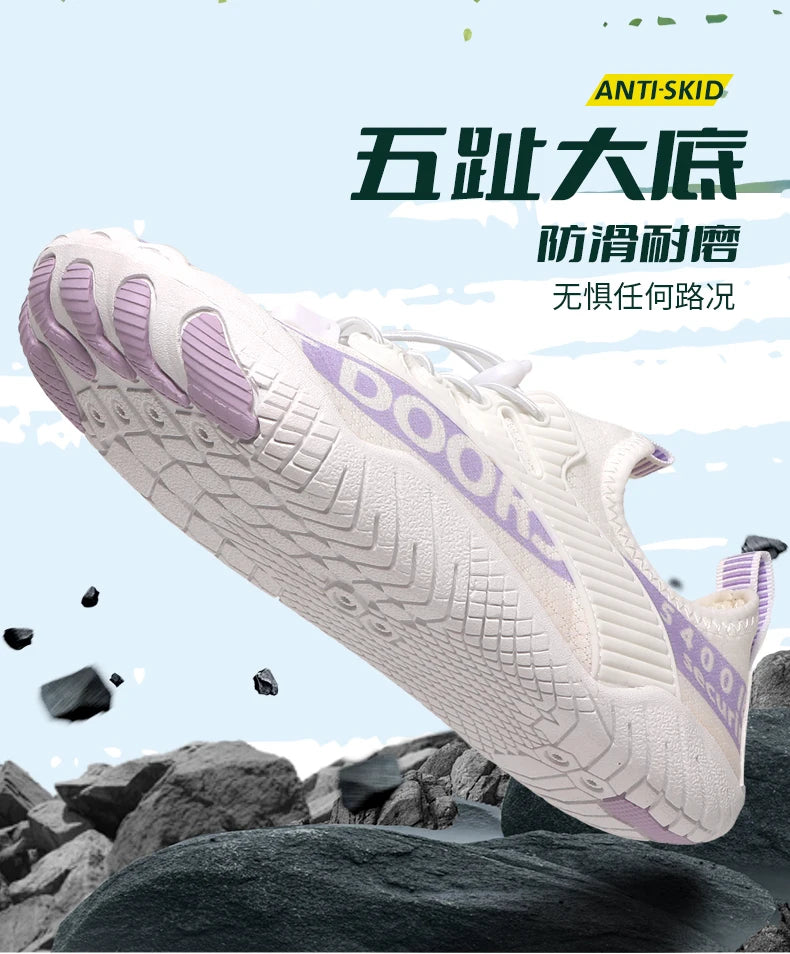 Men River Tracing Water Shoes Woman Outdoor Beach Swimming Mountaineering Shoes Breathable Summer Quick-Dry Aqua Shoes Wading