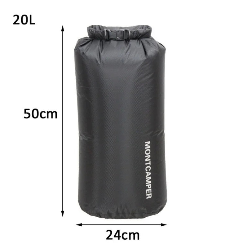 3/5/10/20/35L Dry Bag Sack Nylon Ultralight Drifting Swimming Clothes Storage Bag Pack Waterproof Rafting Kayaking Sport Bag