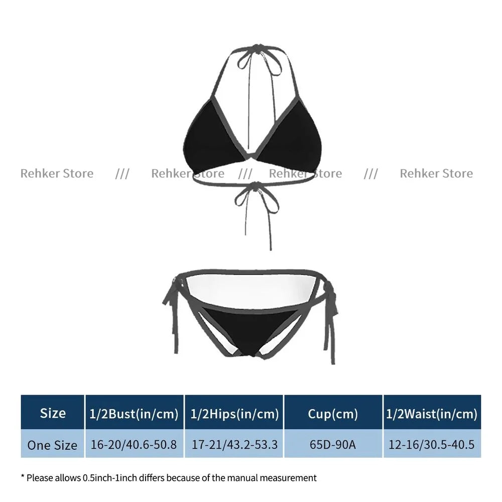 Sexy Bikini Women Swimsuit Two Piece Swimwear South Africa Flag Bathing Suit Beachwear