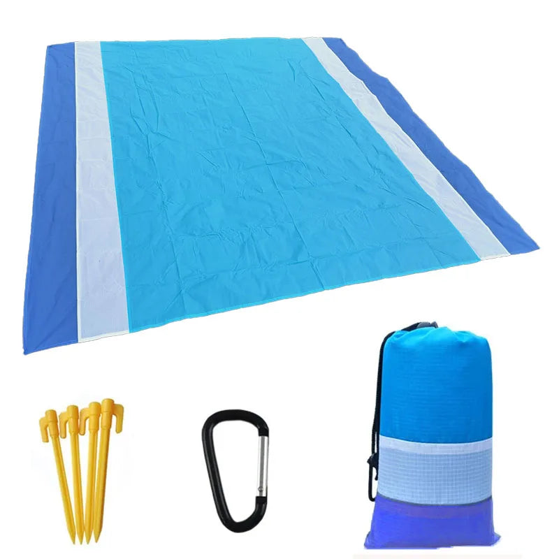 2026 Oversized Beach Mat Sand Free Beach Towel Outdoor Travel Camping Beach Blanket Home Decor Rugs Portable Foldable Picnic Mat