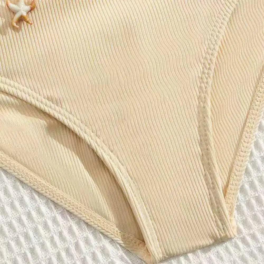2026 Solid Girls Swimsuit Halter Triangle Bikinis Kids Swimwear Female Children's Bathers Bathing Swimming Swim Suit 8-12Y