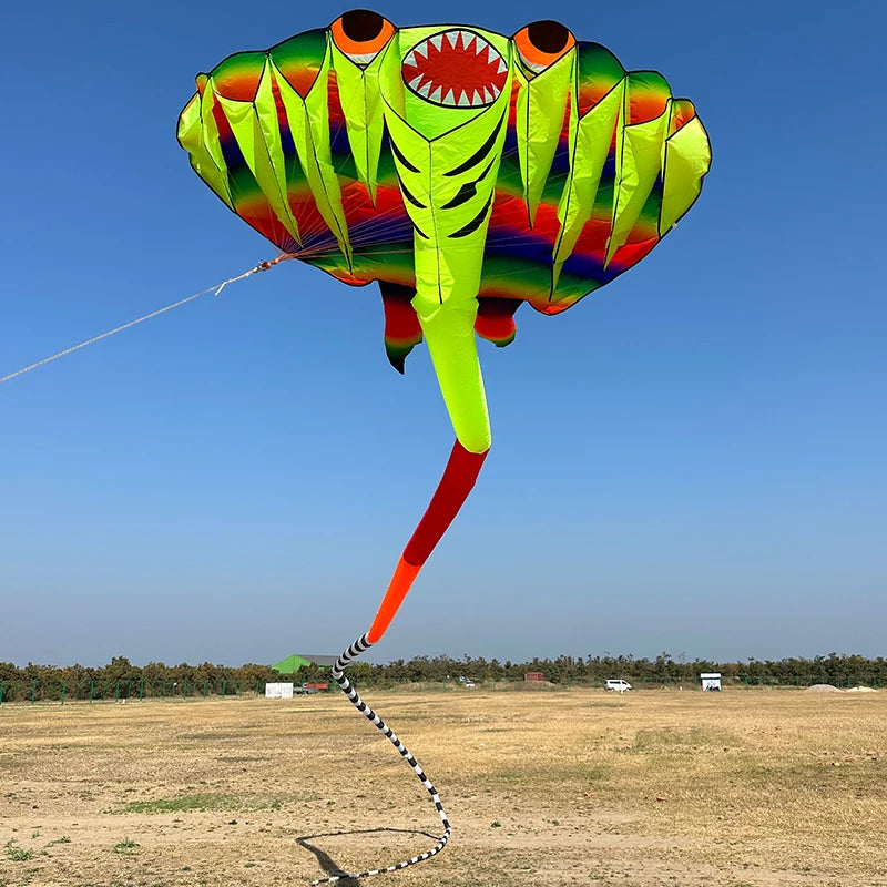 12.5M 3D Soft Ray Kite 9 Air Inlet Inflatable Large Animal Beach Professional Kites Easy To Fly Anti Tear Packaging Bag Cometas