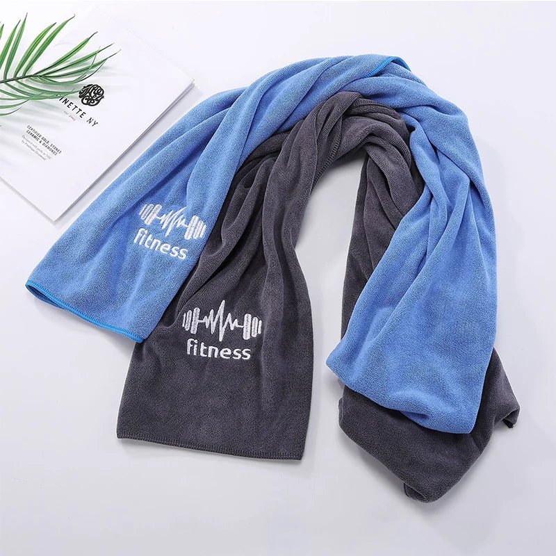 Microfiber Fast Drying Cooling Towel Beach Running Body Non-slip Sports Sweat Gym Yoga Exercise Swimming Fitness Towel 40*95cm