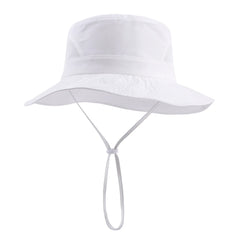 Children's Fisherman Hats for 3 Months to 10 Years Old, Summer Outdoor Sun Protection and UV-Blocking Sun Hats, Mesh Breathable