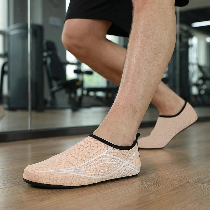 Men Women Children Quick Dry Water Sports Barefoot Feeling Wading Shoes, Swimming Water Shoes, Windsurfing, Surfer，Yoga Shoes