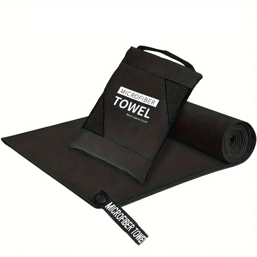 Quick-Drying Sports Towel Thick Sand Free Microfiber Towel Super Absorbent Soft Compact Beach Swim Travel Camping Towel 1pc
