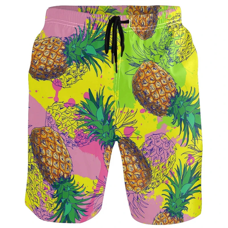 Funny Pig Graphic Beach Shorts for Men 3D Print Duck Board Shorts Sports Gym Swim Trunks Swimsuit homme Cool Ice Shorts Pants