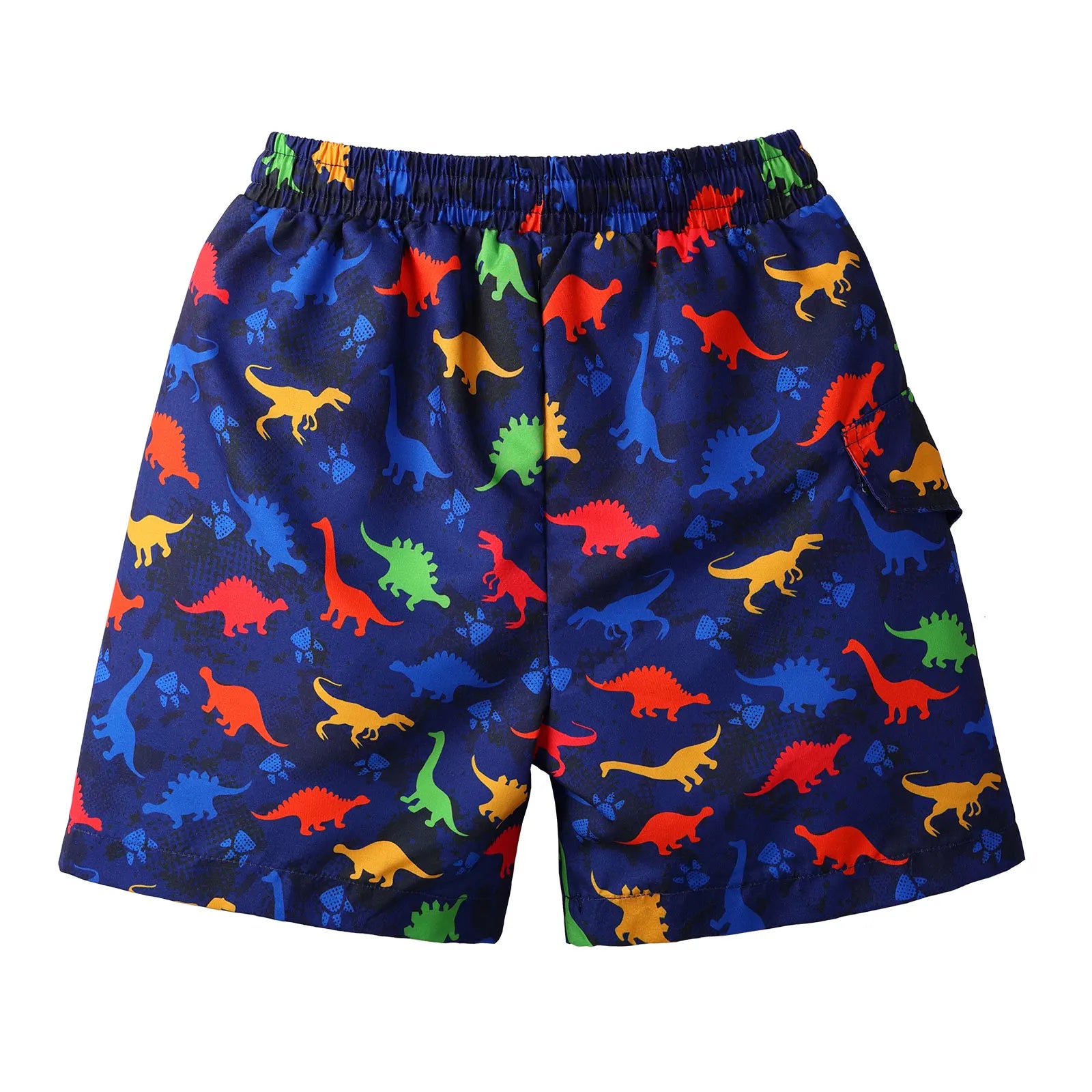 BAOHULU Kids Swim Shorts Cute Swimsuit Swimming Trunks Quick Dry Summer Swimwear Boys Beach Shorts Surf Board Male Clothing Pant