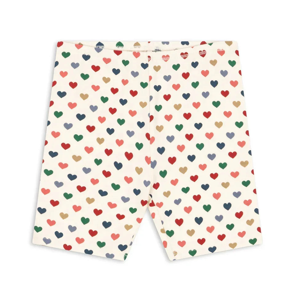 Children Clothes Set 2025 KS Summer Girls Floral Tops Shorts Set Girl Heart Print Slip Dress Kids Short Sleeved Vacation Suit