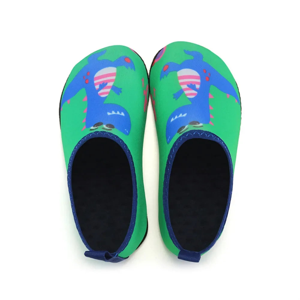 Children Water Beach Shoes Swimming Barefoot Girls Quick-Drying Aqua Shoes Boy Color Light Soft Slipper Snorkeling Swim Socks