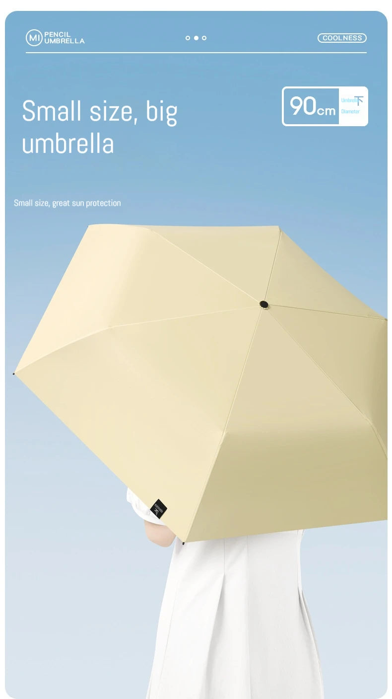 145g Japanese Style Portable Brazing Sun Protection, UV Protection, Weather Resistance, Manual Umbrella