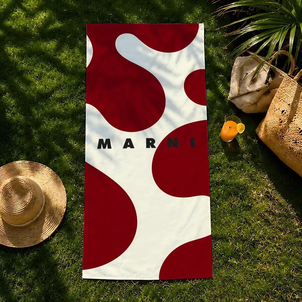 Brand M-MARNI Towel beach towel, quick drying absorbent bath towel for Swim,Gym,Camping,Outdoor hot