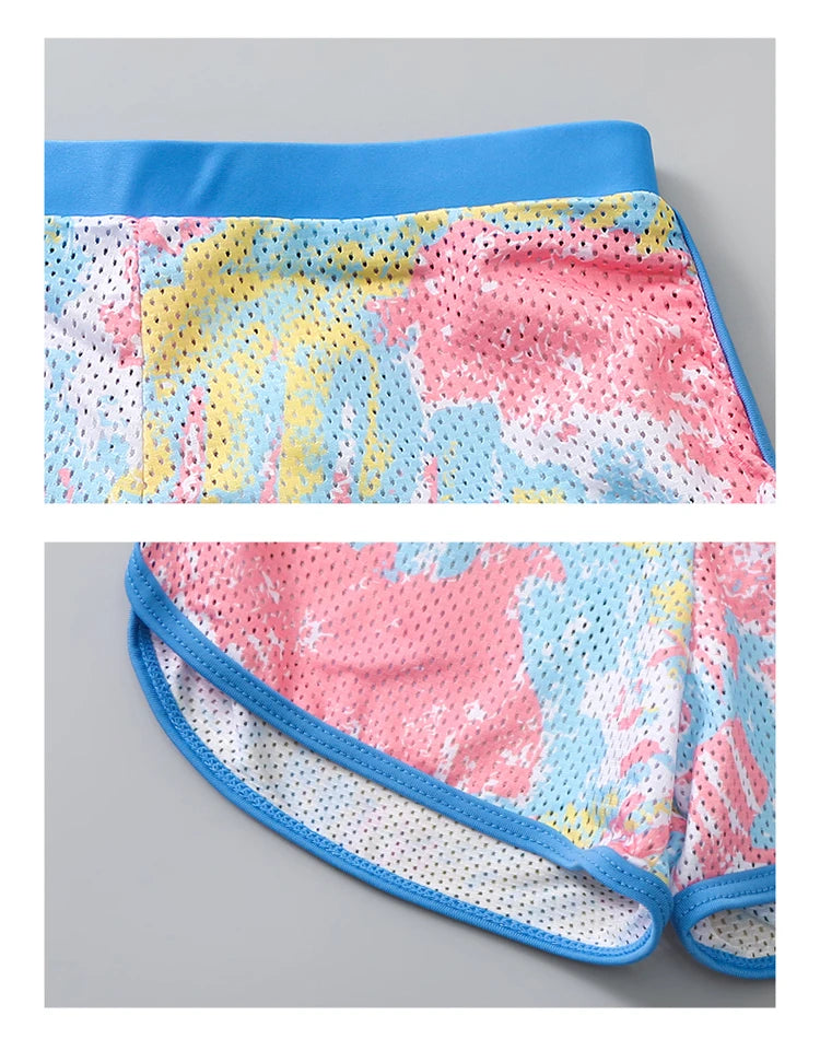 Korean Style Children's Swimming Suit Separate Quick Dry Sun Protection Baby Girl Boy Swimming Costume Set for Toddlers And Kids