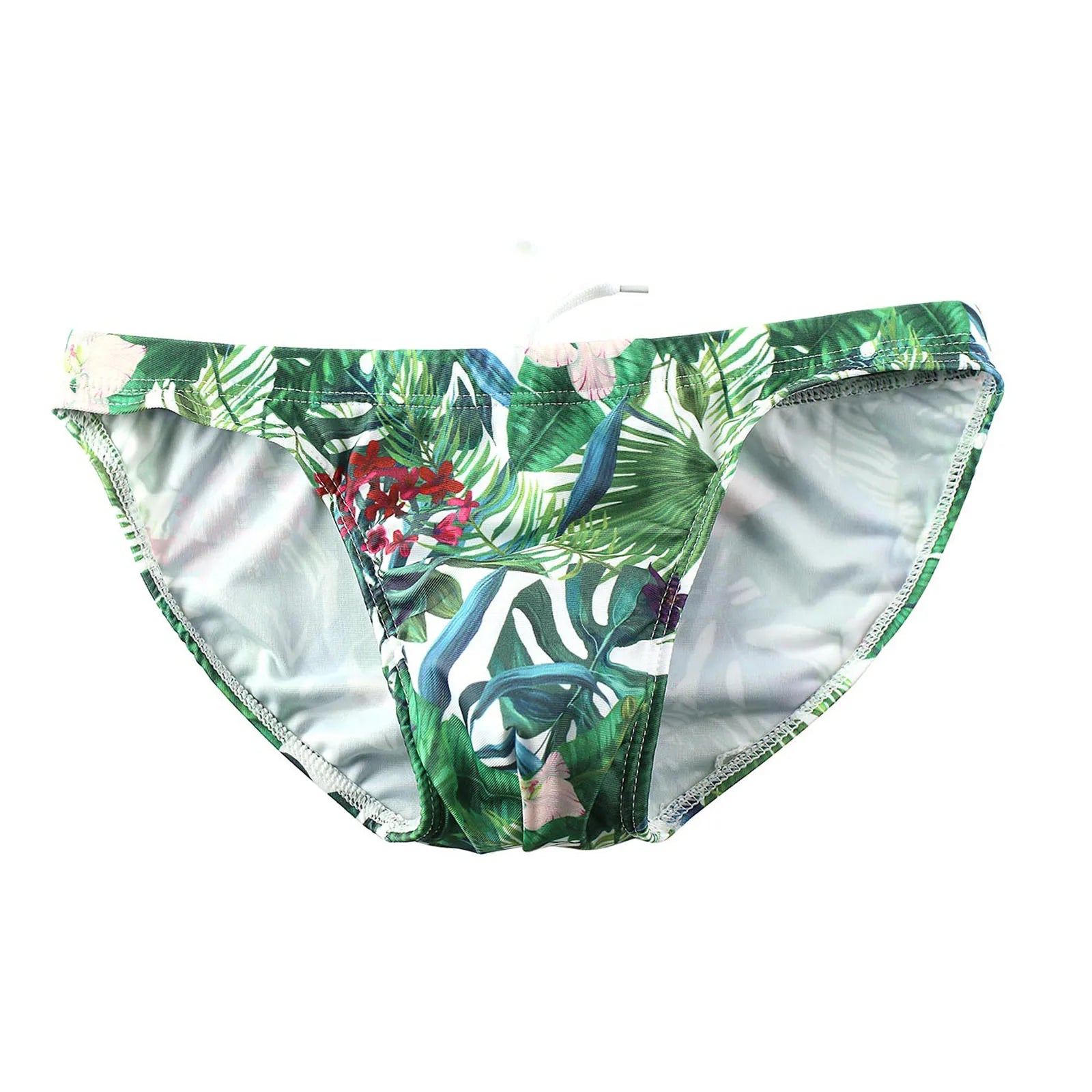 Men's Swimsuit Briefs  Fashion Printed Beach Bikini Swimwear European Beach Surf Shorts Breathable Beachwear Bathing Shorts