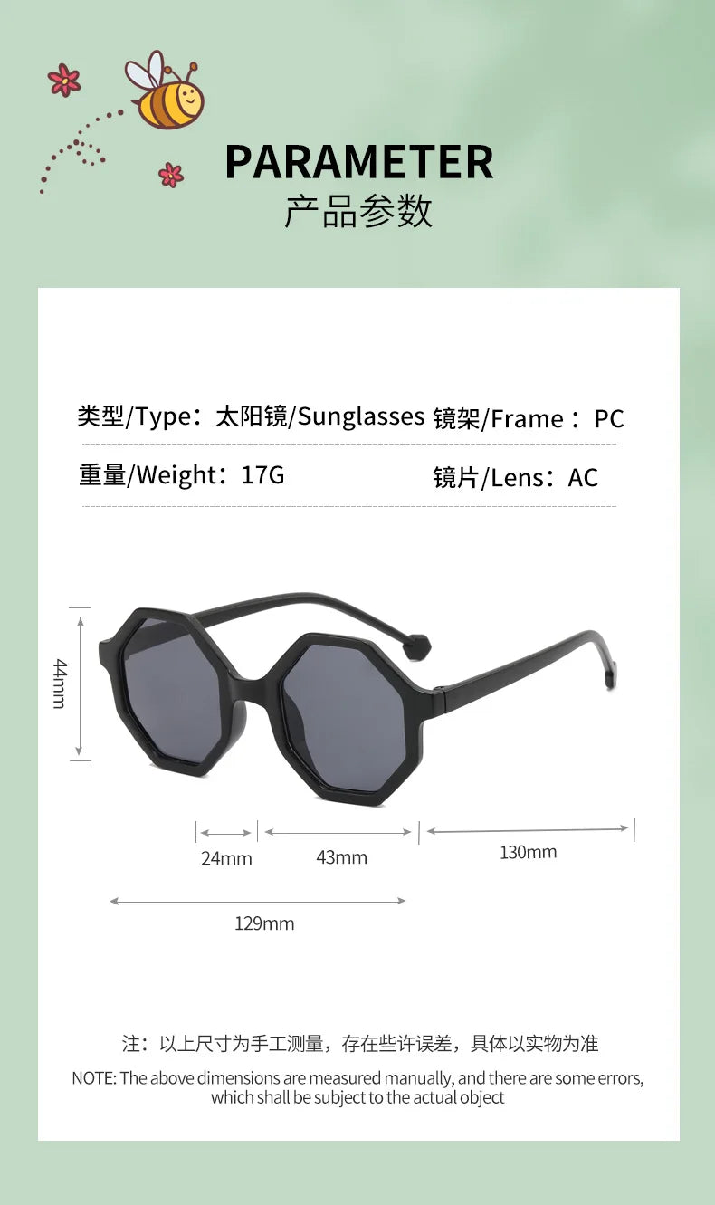 2025 UV400 Children's Multiple styles to choose from children's sunglasses 2-8 Year Old Baby Decorative Sunglasses Trendy