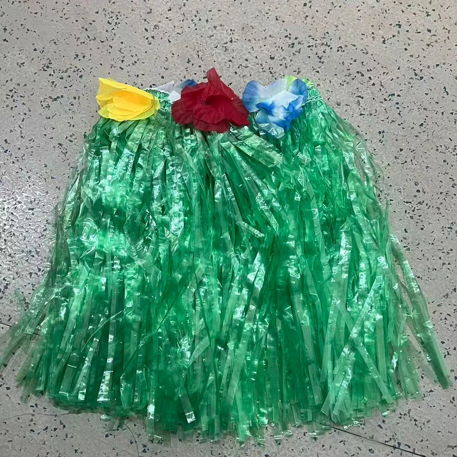 1pc/5pcs-Hawaiian Hula Skirt Hawaiian Grass Skirt Tropical Hawaiian Hula Skirt Hawaiian Hula Skirt Costume Summer Beach Vacation