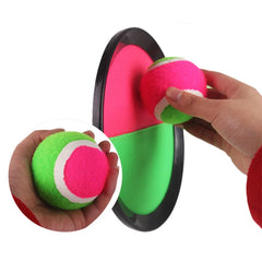 Beach Backyard Adhesive Target Ball Set - Family Outdoor Throwing Catching Game Lawn Children's Interactive Fun Toy