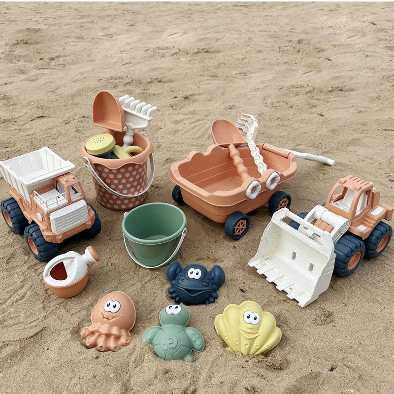 Beach Toy Excavator Engineering Vehicle Sand Digging Toy Sand Beach Toy Sand Digger Tool Truck
