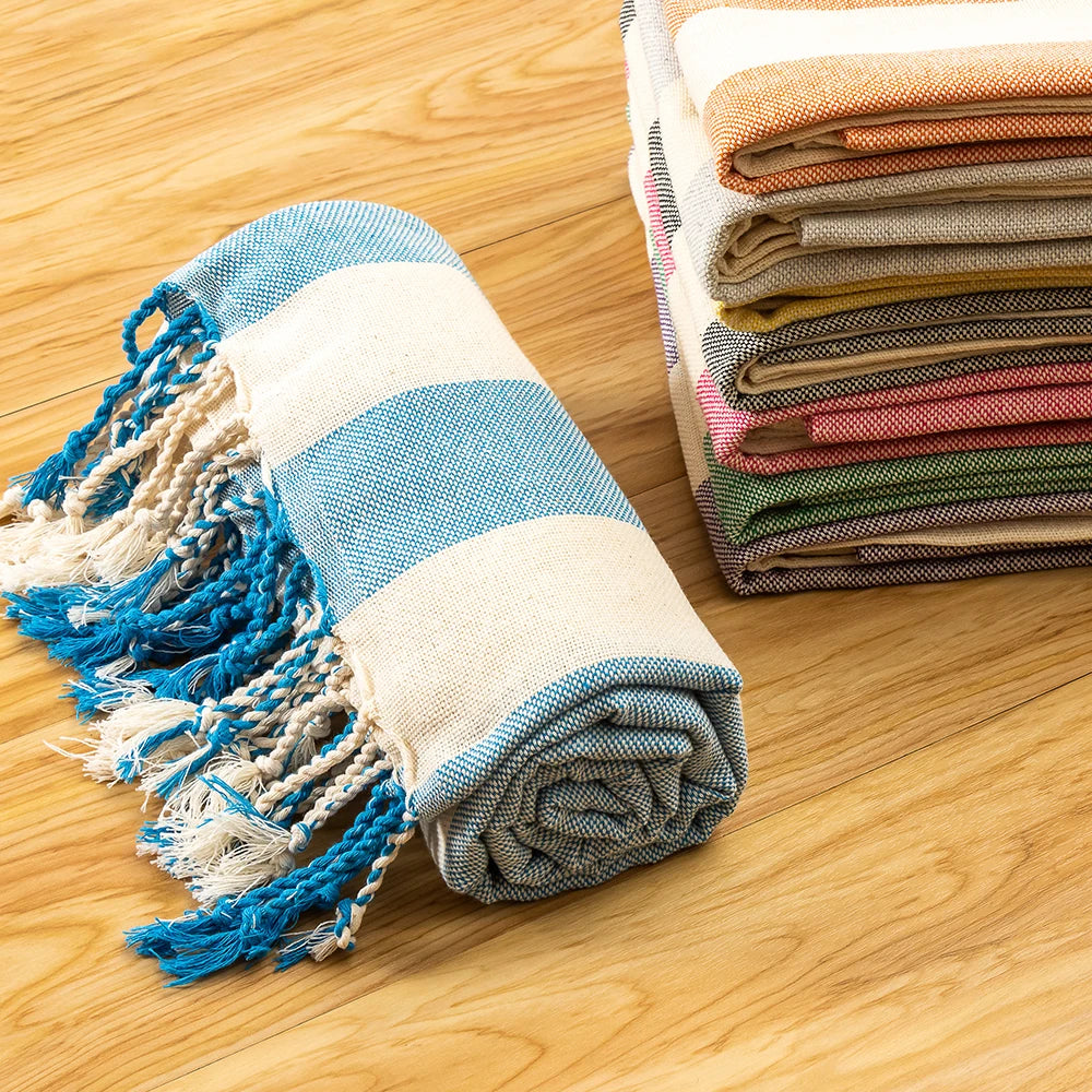 YEUZLICOTTON New Design Turkish Beach Twoel Sauna Girl Large Adults Cotton spa Hammam Bath Towel ForBest Gifts for Men and Women
